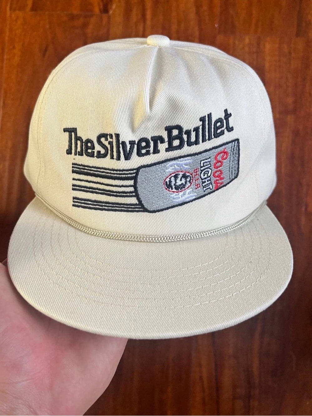 New Embroidered Coors Silver Bullet Corduroy Snapback